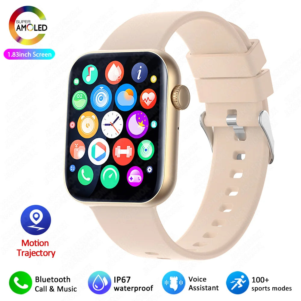2026 New Popular Smartwatch Full Touch Screen Bluetooth Call Heart Rate IP68 Waterproof Watches Sports Bracelet SmartWatch Women