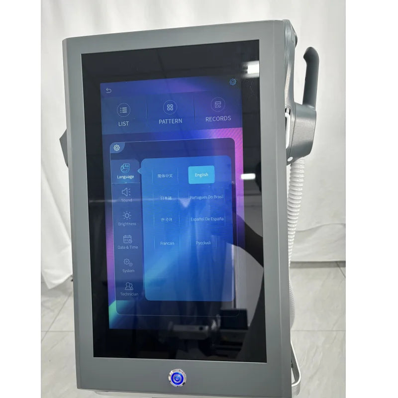 EMS MYOslim Body Sculpt Machine RF Sculpting Electromagnetic Stimulate Body Slimming Machines Muscle Build 6500W 4 5 Handles