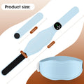 Electric Waist Massager Lower Back Vibration Hot Compress Heating Waist Massage Ab Toning Belt Fitness Heating Pad Muscle Relax