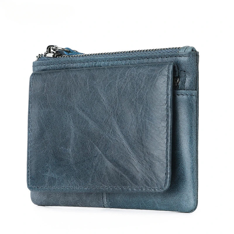 New Cow Leather Women's And Men's Card Bag Coin Purse Slim Credit Card Holder Wallet For Men and Women ID Card Pocket