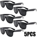 Anti-myopia Astigmatism Glasses Vision Correction Fatigue Pin Hole Glasses With Holes For Men Women Eyesight Improvement Eyewear
