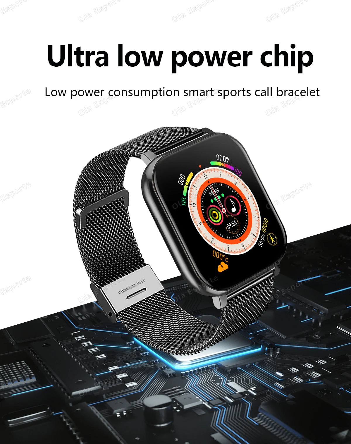20226 New 1.83-inch Smartwatch Call Notifications Sleep Monitoring Activity Tracking Smart Watch Compatible with Android and iOS