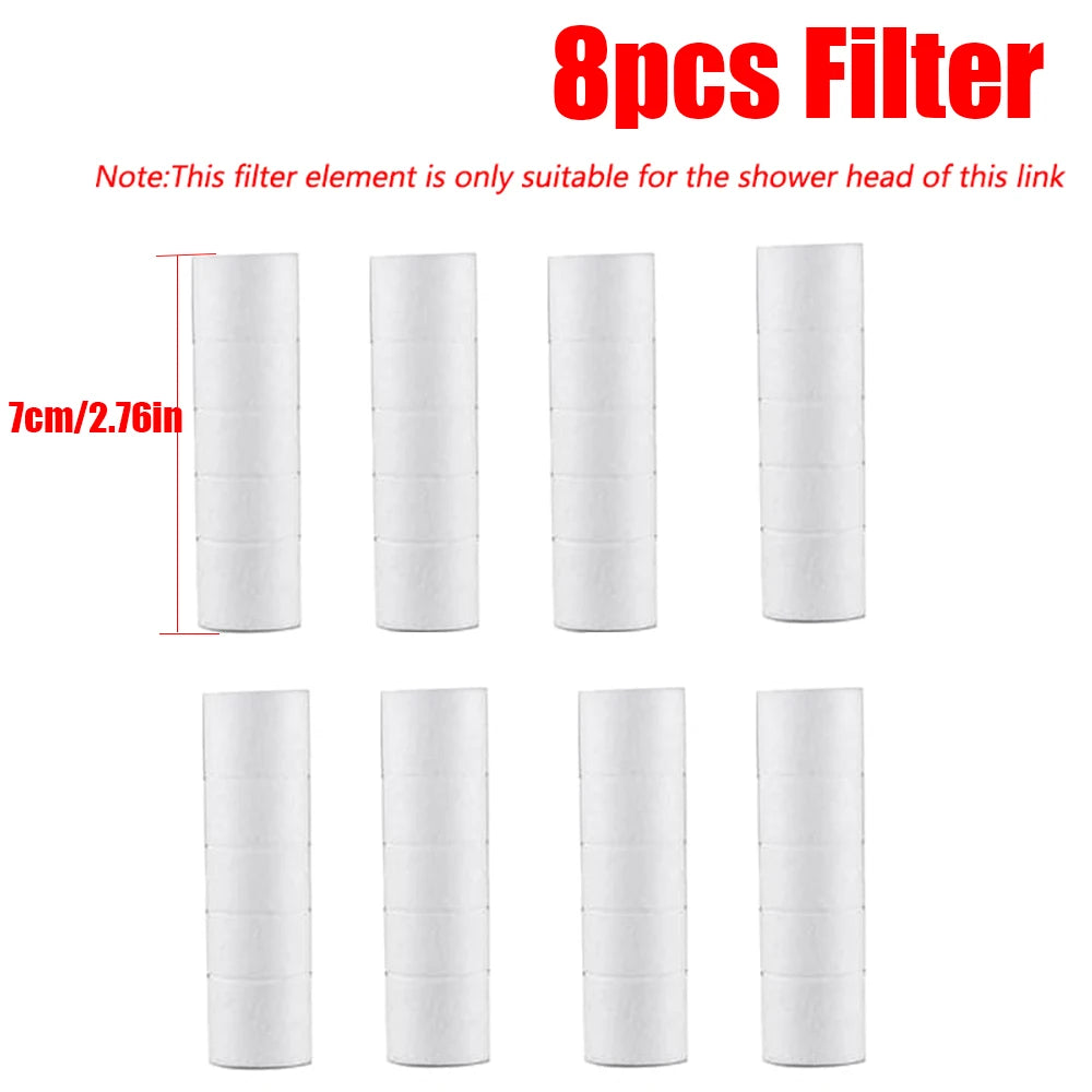 3 Modes Powerful Shower Head Anti-clogging and Easy To Clean Anti Anti-limescale Shower Head Handheld Flexible Bath  Shower Head