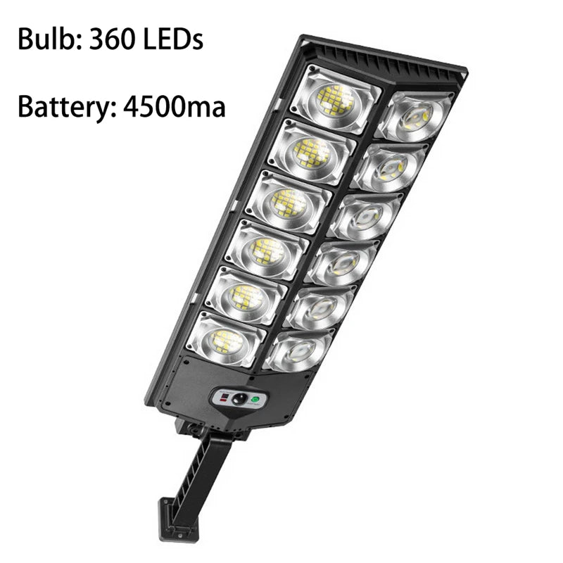 20000 Lumens Solar Lights Outdoor IP65 Waterproof LED Street Wall Lamp With PIR Motion Sensor Sunlight for Garden Yard Street