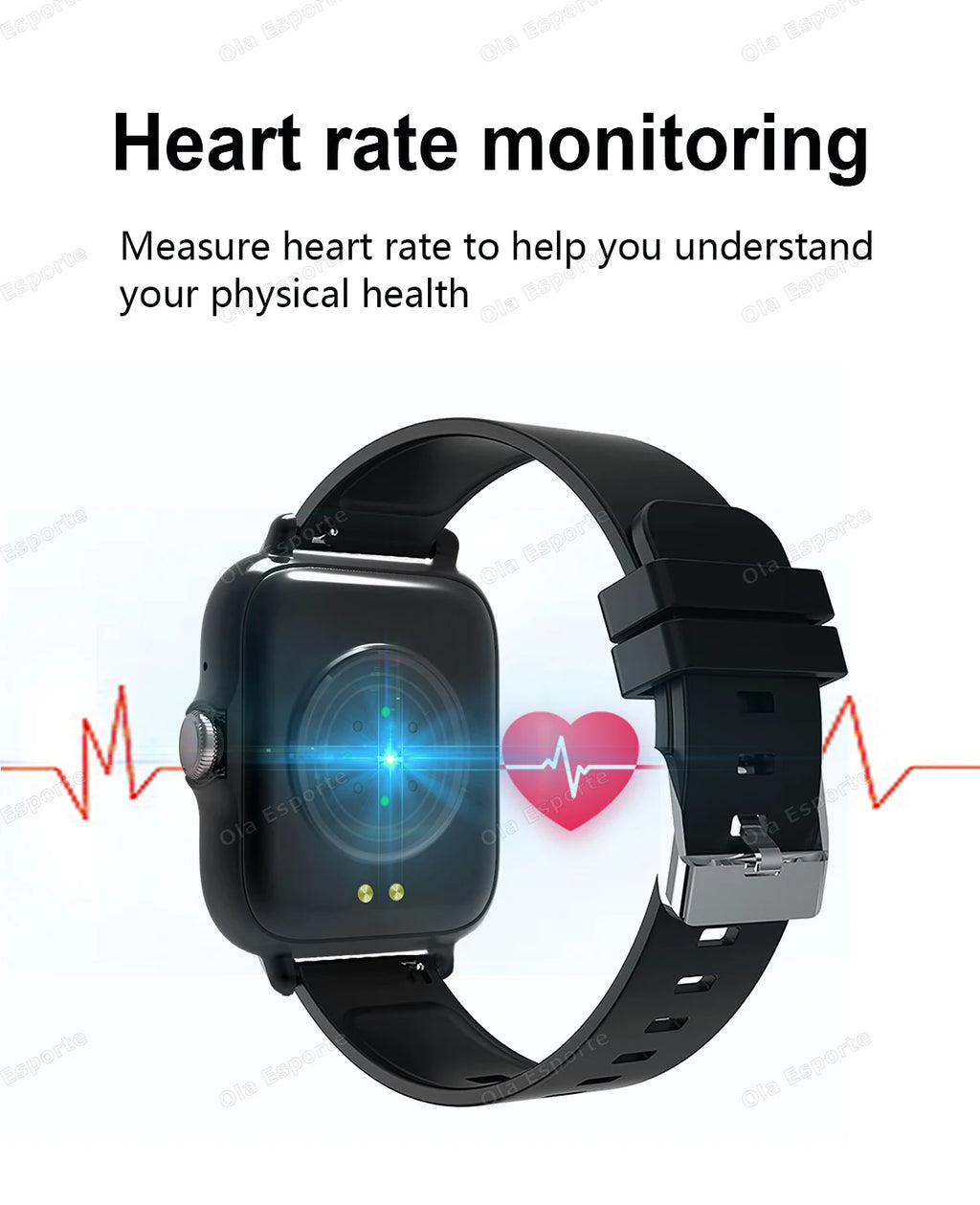 20226 New 1.83-inch Smartwatch Call Notifications Sleep Monitoring Activity Tracking Smart Watch Compatible with Android and iOS