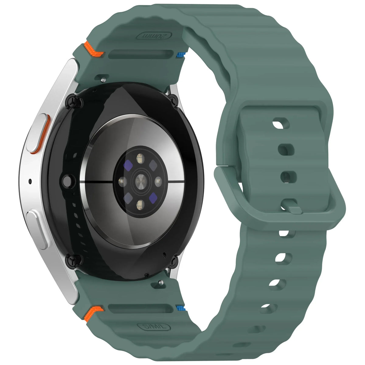 1:1 Official Silicone Strap For Samsung Galaxy Watch 7/FE/6/5/4 44mm40mm 5 Pro Bracelet Watch 6/4 Classic 47/43mm 46/42mm Correa