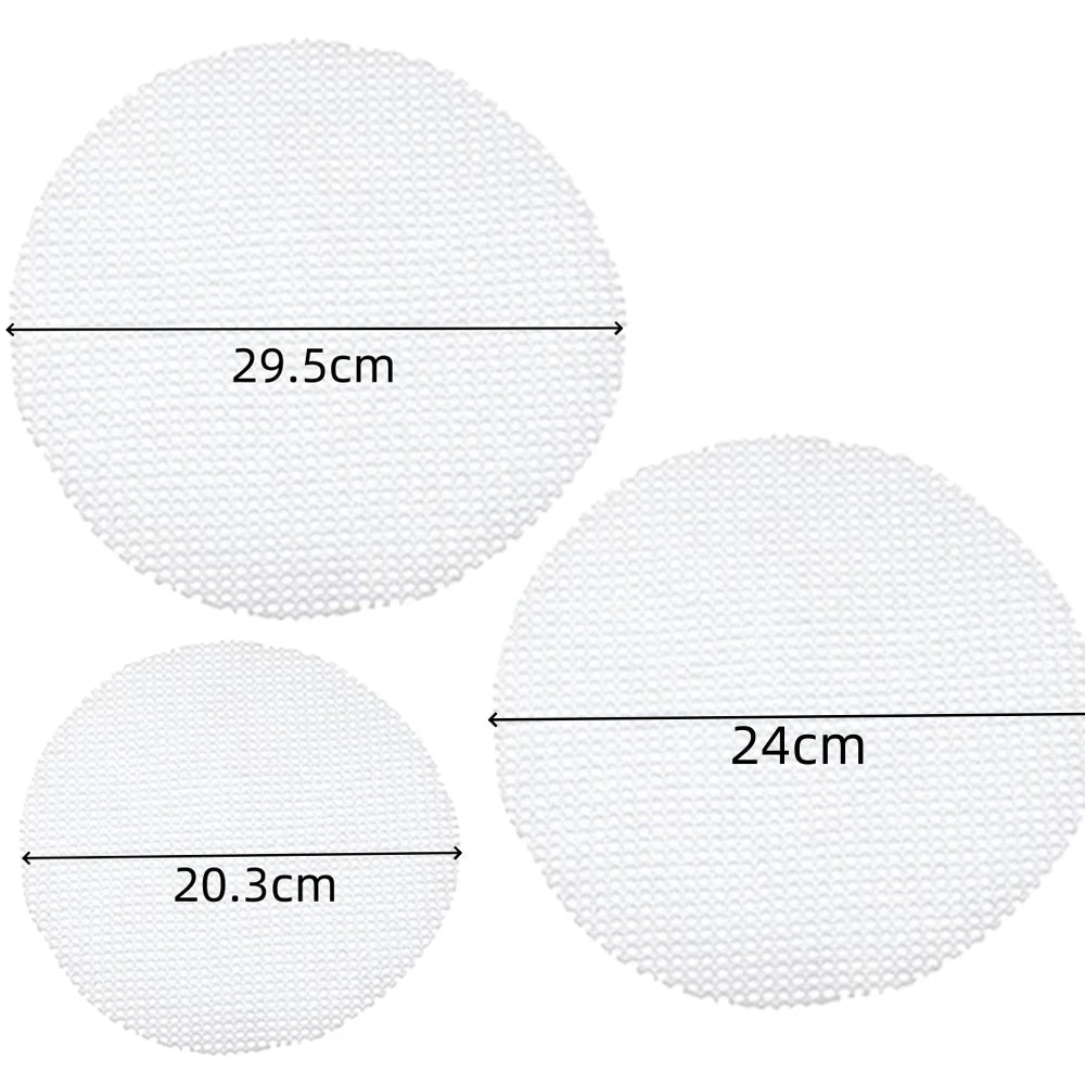 5Pcs Silicone Steamer Pad High Temperature Resistance Steamer Cloth Reusable Non-Stick Steamer Liners Dim Sum Cooking Steam Mat
