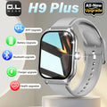 LAXASFIT H9 Smart Watch Dialing Answering Calls Exercise Tracking Heart Rate Sleep Monitor Bluetooth Smartwatch Man Woman Gift