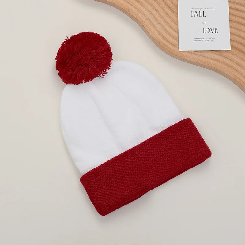 2pcs Cosplay Funny Beanie Hat and Gloves,Character Park Winter Warm Knit Hat Winter Christmas Costume Accessories for New Years
