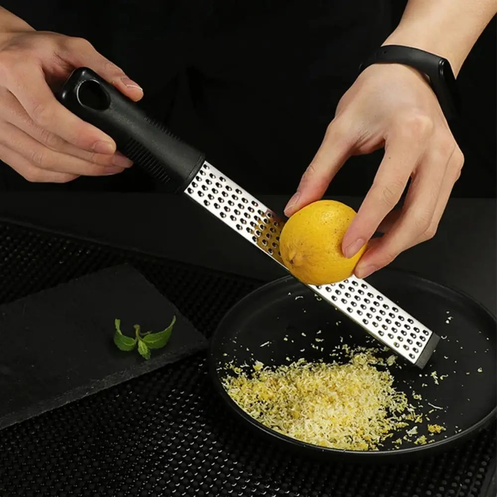 DU High Quality Stainless Steel Peel Lemon Cheese Vegetable Manual Grater Peeler Sharp Blade Choppable Cheese Kitchen Tools