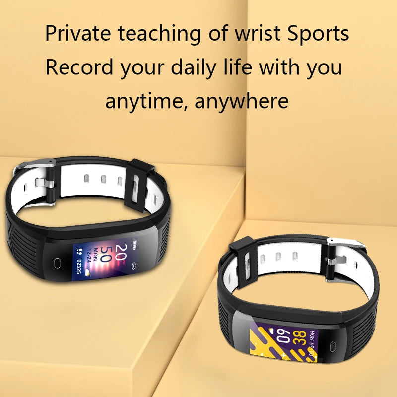 FOXBOX 2025 For All Smartphone Connections Smart Bracelet Fitness Sports Men Woman Band Couple Smartwatch Waterproof Watch LIGE