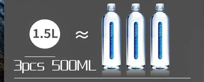 Thermos Vacuum Stainless Cup Thermal Cold Hot Insulated Stainless Steel Water Bottle with Straw Water Bottles