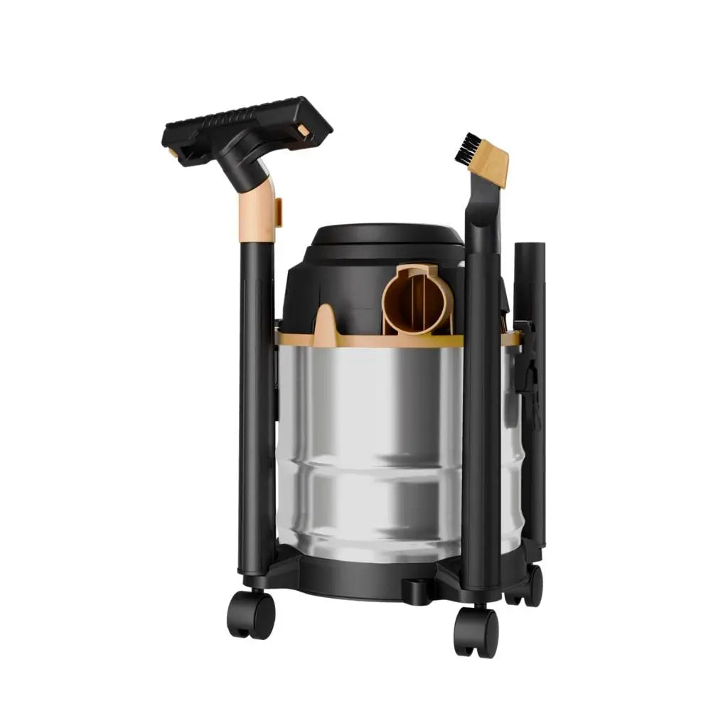 Water and Vacuum Cleaner GTW INOX 12I, 220V, 1600W, Stainless Steel, Black and Yellow, WAP