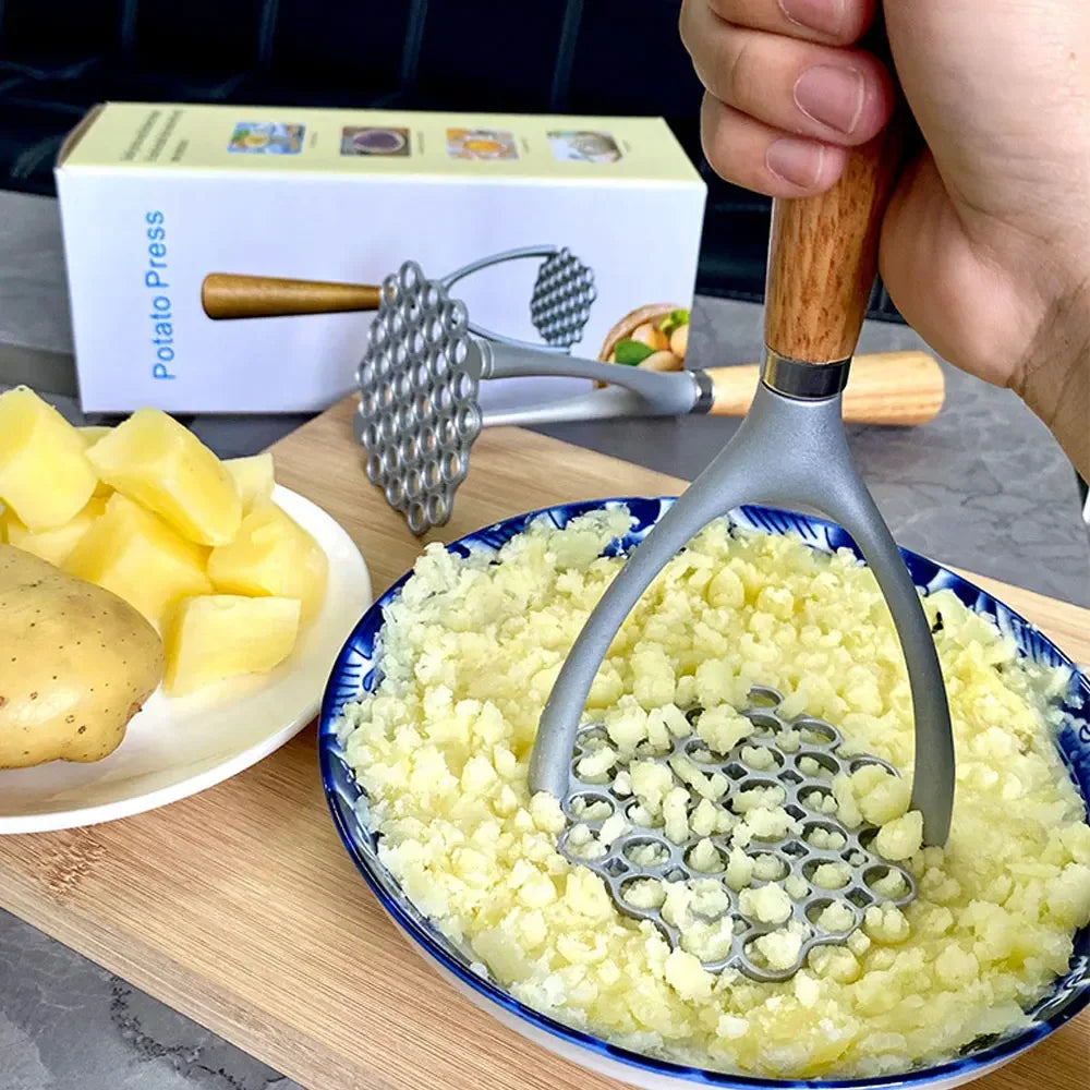 Pressed Potato Masher Tool Juice Maker Potato Pusher Smooth Mashed Potatoes Crusher Fruit Tools Easy To Operate Durabl Gadgets
