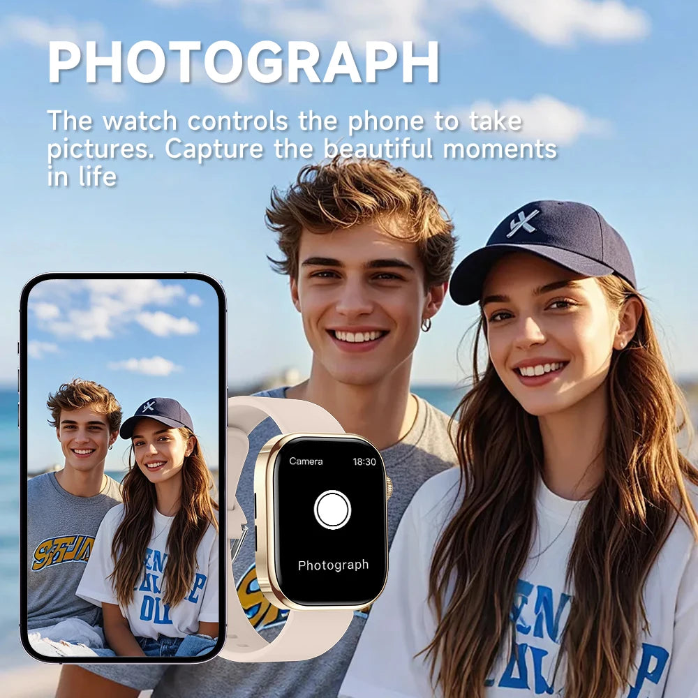 NEW Electronics Smartwatch 2.01"HD Screen Heart Rate Monitoring Bluetooth Call Multi-Sport Modes Watch for Women Men Gift Choice