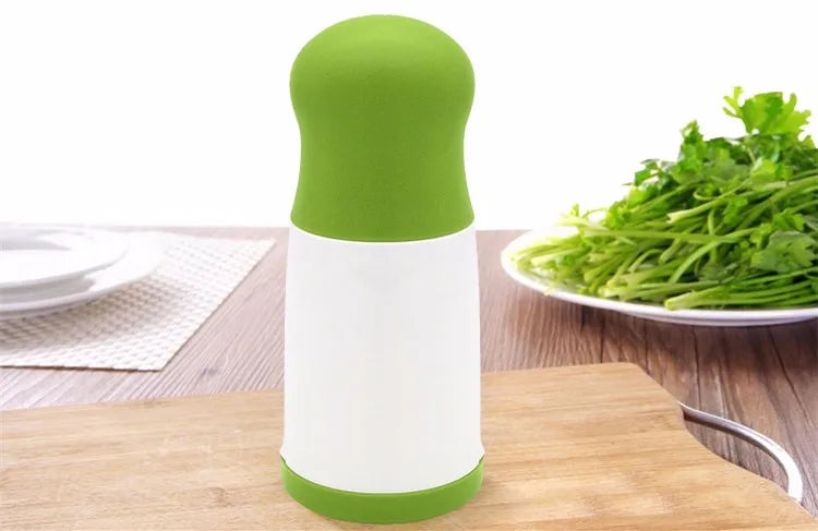 Manual Herb Grinder Spice Mill Parsley Shredder Chopper Vegetable Cutter Coriander Mincer Chili and Cilantro Kitchen Gaget