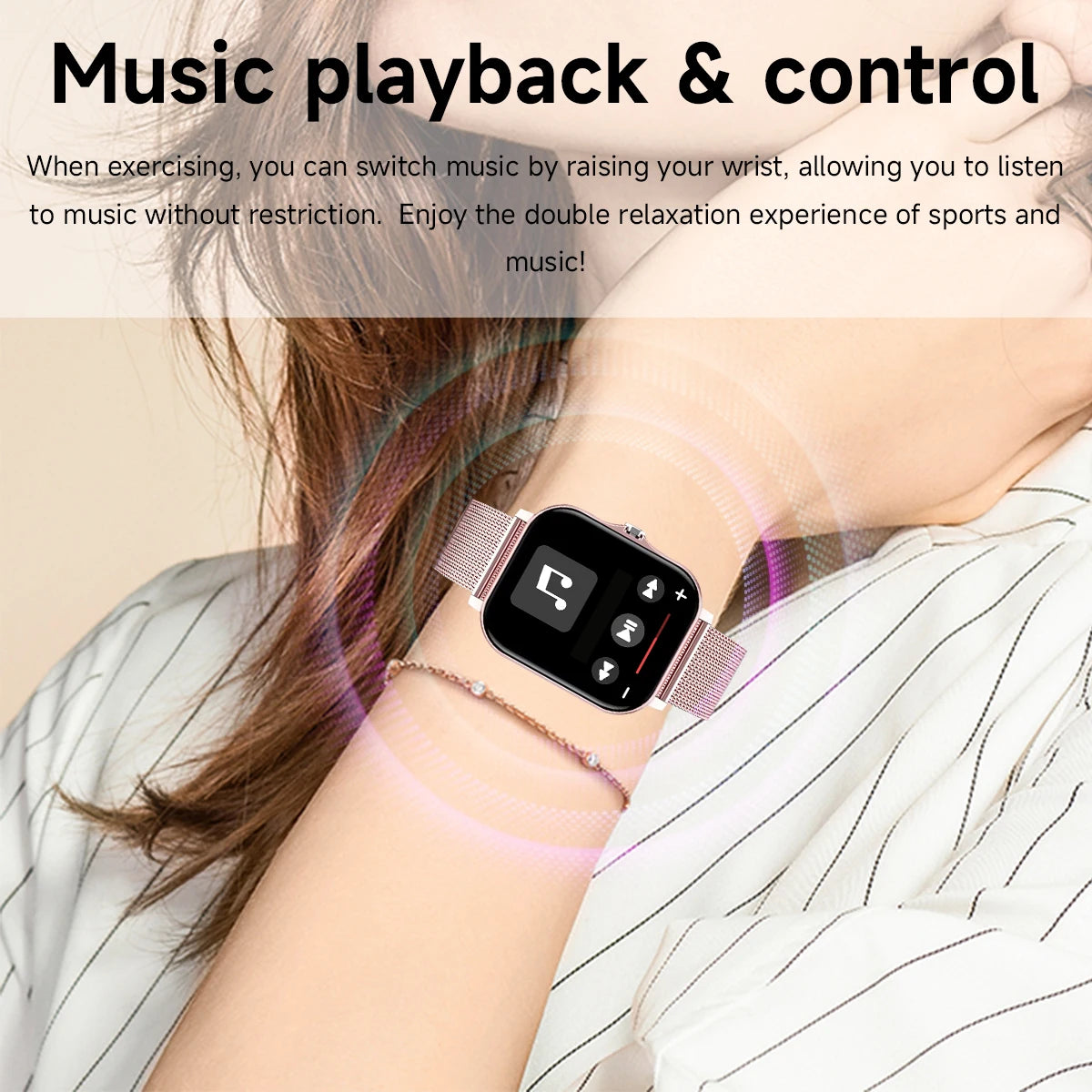 2025 New Smartwatch 1.83''HD Screen Heart Rate/Sleep Monitoring Wireless Bluetooth Call Music Control Smart Watch For Men Women