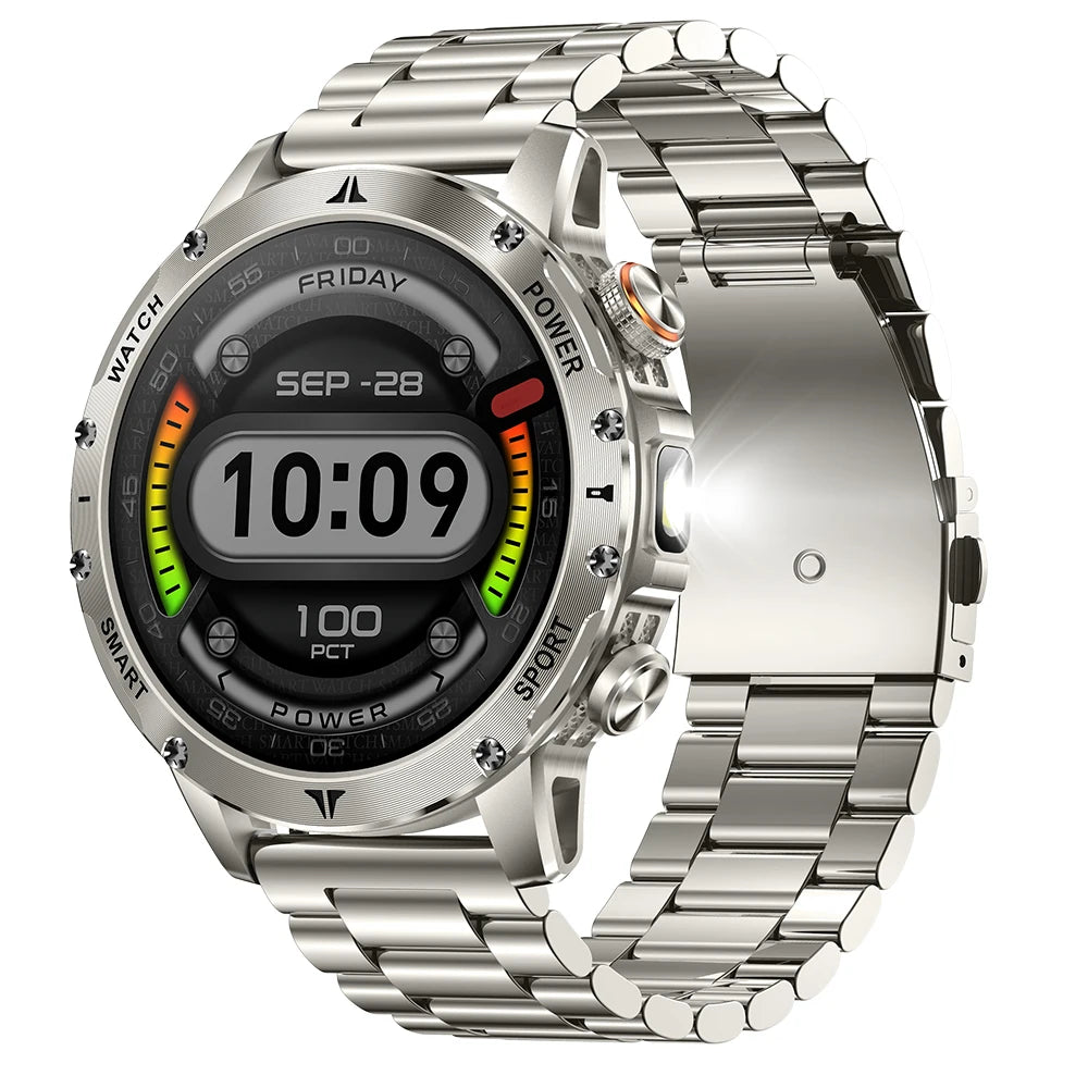 Military 1000mAh Large Battery Smart Watch Digital Bluetooth Call Sports Smartwatch Electronics Watches for Man Android 2026 New