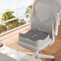 Memory Foam Seat Cushion Tailbone Sciatica Back Pain Relief Comfort Office Chair Car Seat Cushion Non-Slip Orthopedic MemoryFoam