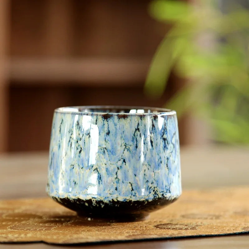 Laysda Vintage Coffee Mug 200ml ceramics Tea cup Japanese-style cafes Drinkware Stoneware Espresso for Restaurants Hotels