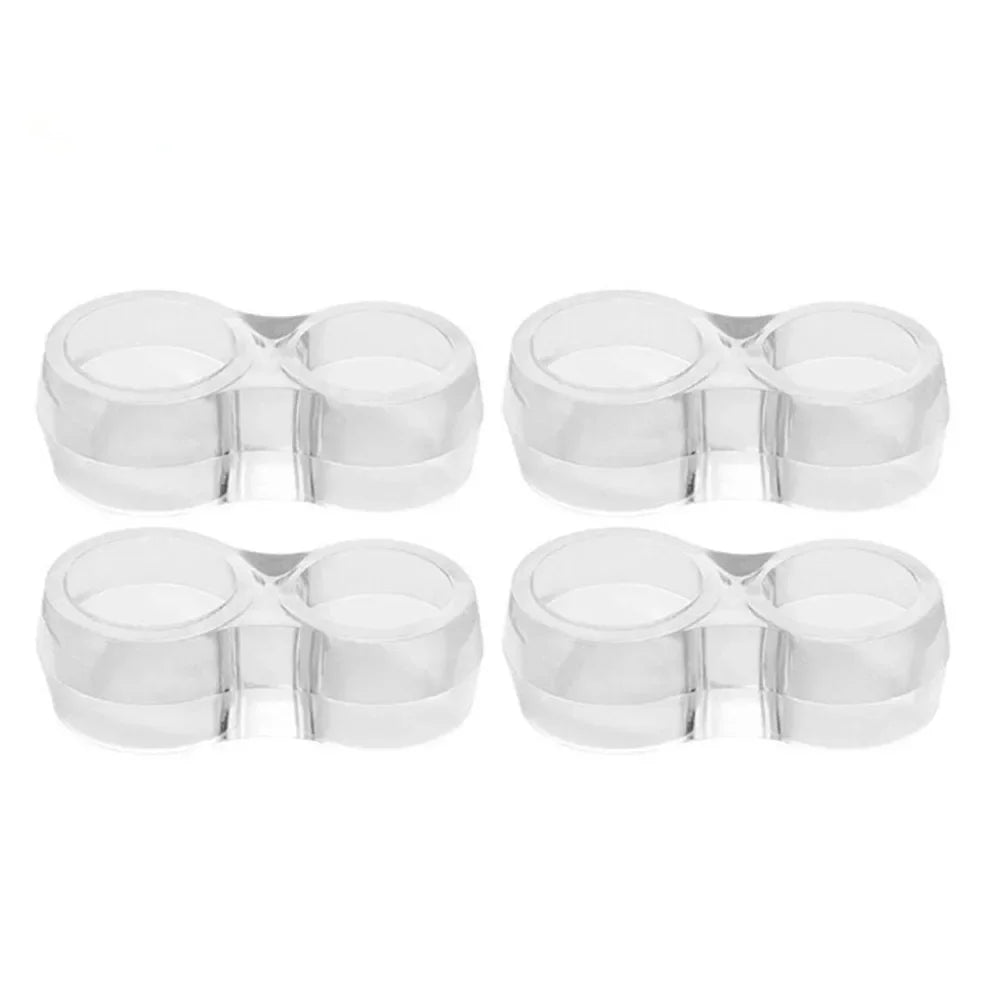 Stop Floor Door Stops Buffer No Drill Door Stopper Home Improvement Furniture Wall Safety Hardware Transparent Supplies Silicone