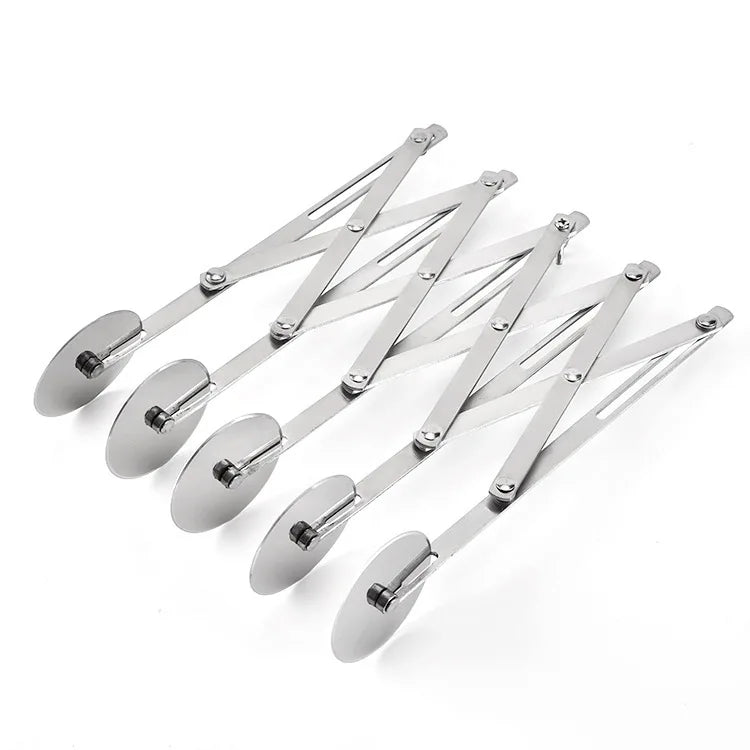 3/5/7 Wheels Cutter Dough Divider Side Pasta Knife Flexible Roller Blade Pizza Pastry Peeler Stainless Steel Bakeware Tools