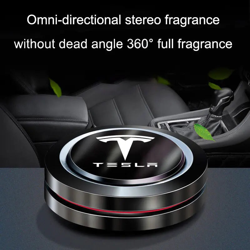 Car Flying Saucer Air Freshener Solid Aroma Perfume Diffuser Auto Perfume Aromatherapy for Tesla model 3 Y X S Accessories