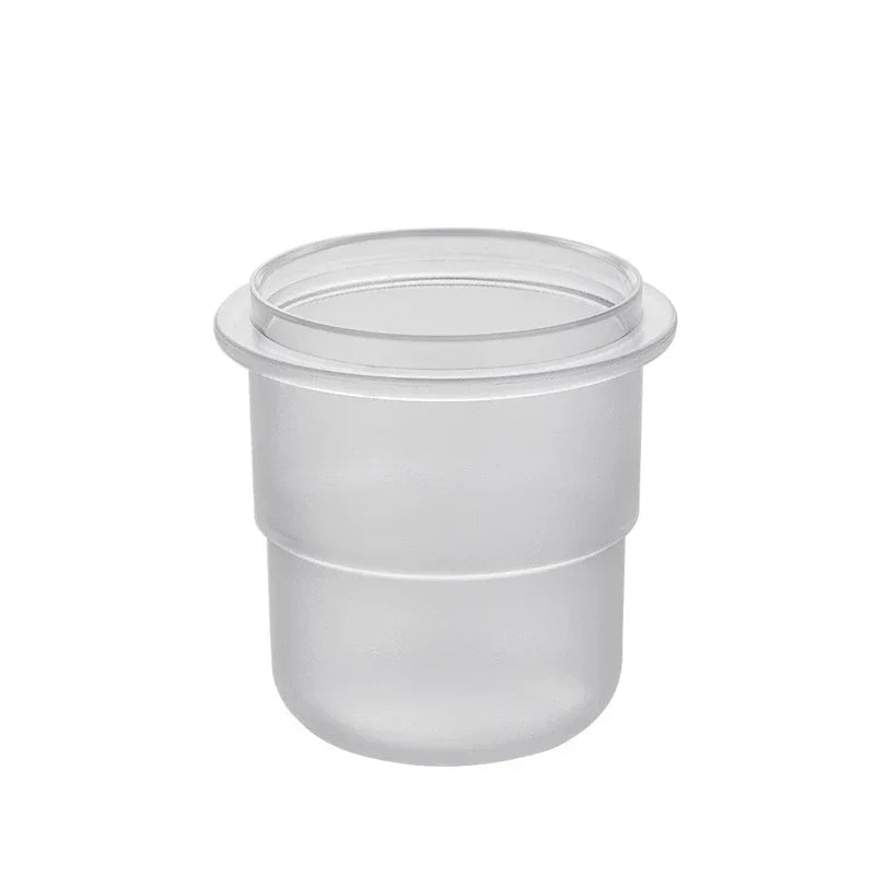 58mm Coffee Portafilter Dosing Cup Black Clear Espresso Sniffing Mug Coffee Dosing Cup Anti-flying powder Coffee Machine tools