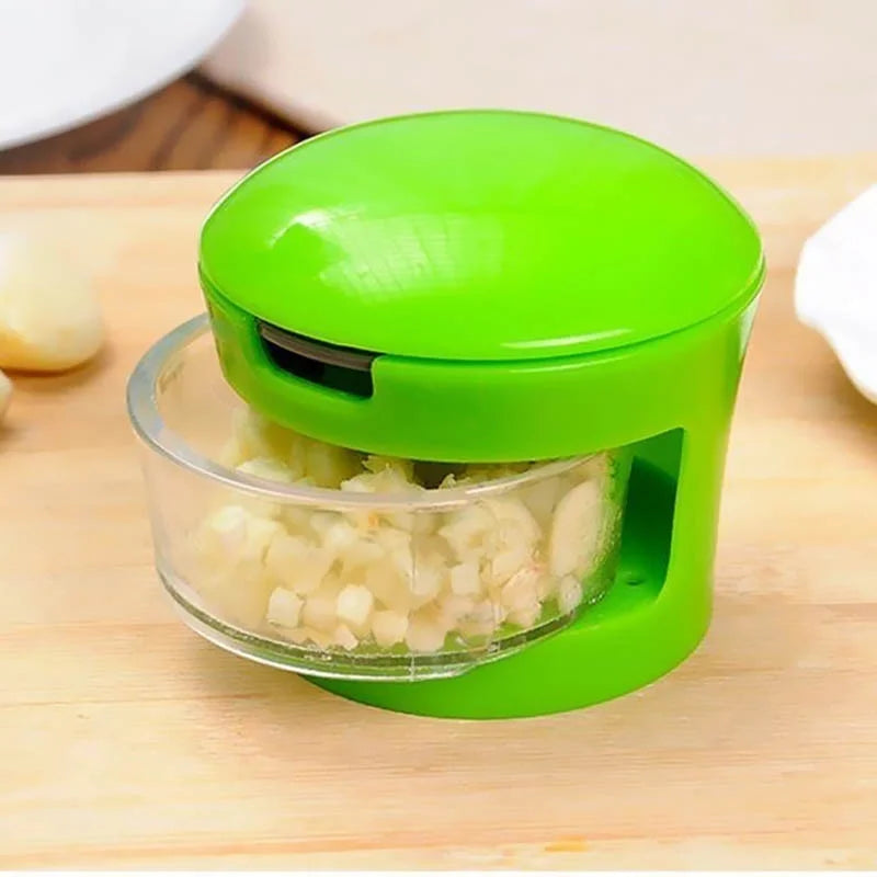 NEW Stainless Steel Manual GarlicPress Household Garlic Kitchens GarlicCutter Minced Machine Tool Kitchen Gadget Accessories