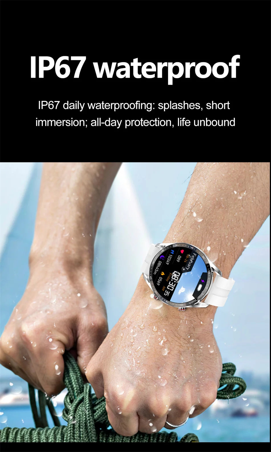 ECG+PPG Bluetooth Call Smart Watch Men Laser Health Blood Pressure Fitnes Sports Watches Man Sports Waterproof Smartwatch+Box