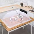 Foldable Washable Food Mesh Cover Proof Anti Mosquito Pop-Up Food Cover Umbrella Meal Breathable Cover Kitchen Accessories