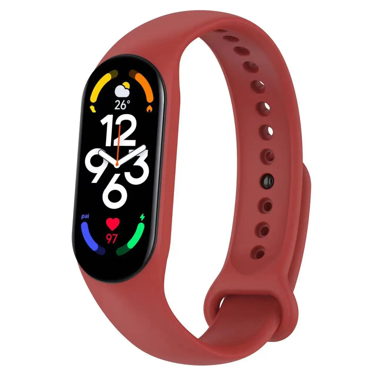 Sports Silicone Strap For Xiaomi Mi Band 7 6 5 4 3 Bracelet Wristband Miband 7 Belt strap For mi band 6 5 4 3 Correa Accessories