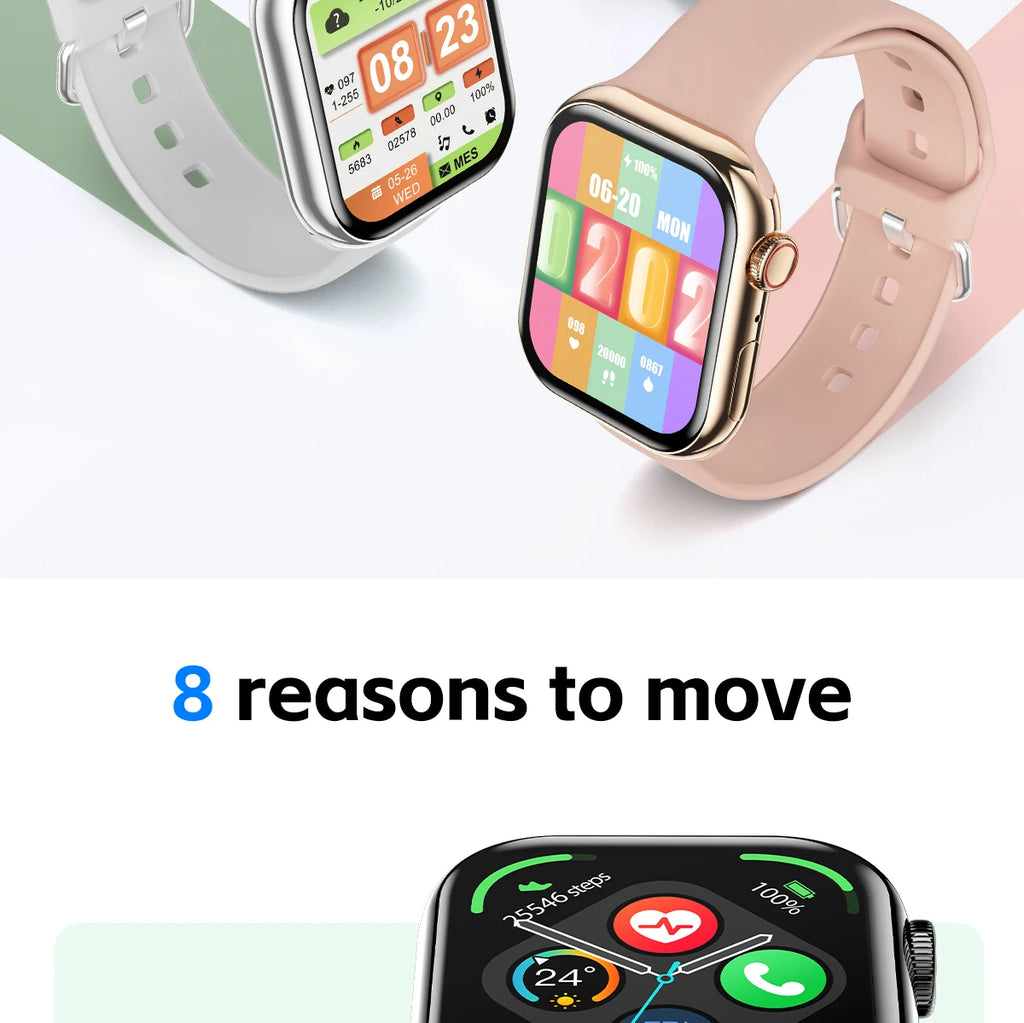 2026 Smart Watch 10 For Android IOS Bluetooth Health monitoring Talk Heart Rate Sleep Record Sports Smart Watch Ladies Men Gift