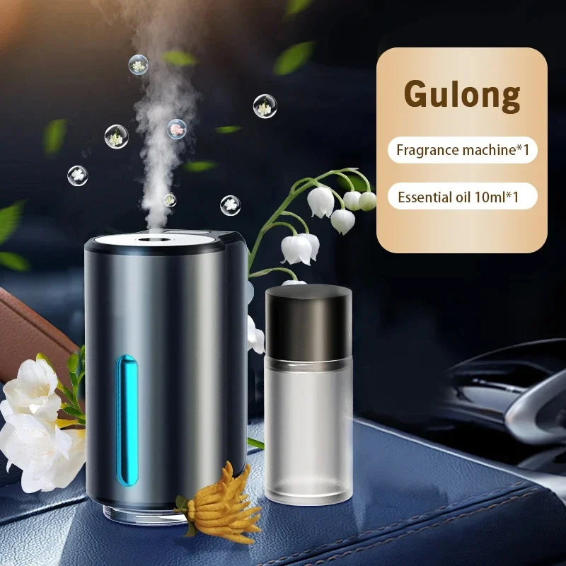 CarAir Diffuser Aroma  Intelligent Perfume Car Air Vent Humidifier Mist Aromatherapy Air Freshener Removing Odors Car Accessorie