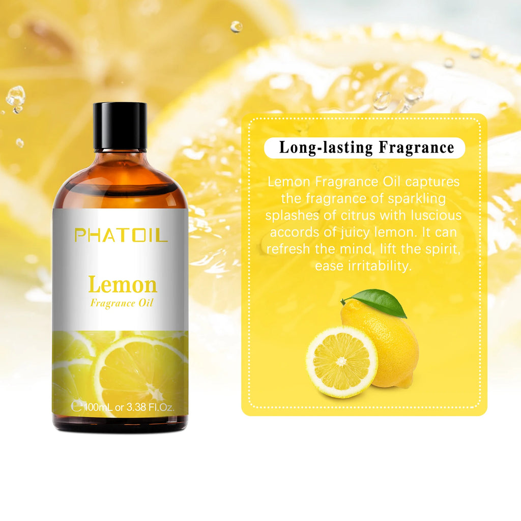 PHATOIL 100ml Fragrance Oils for Aromatherapy & Diffuser Strawberry Cherry Coconut & Vanilla Fragrance Oils For Candle Making