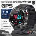 T-Rex 3 Pro Military Grade AGPS Smart Watch 10ATM Waterproof Dual-band GNSS Compass Altimeter AMOLED Swim Sports Smart Watch Men