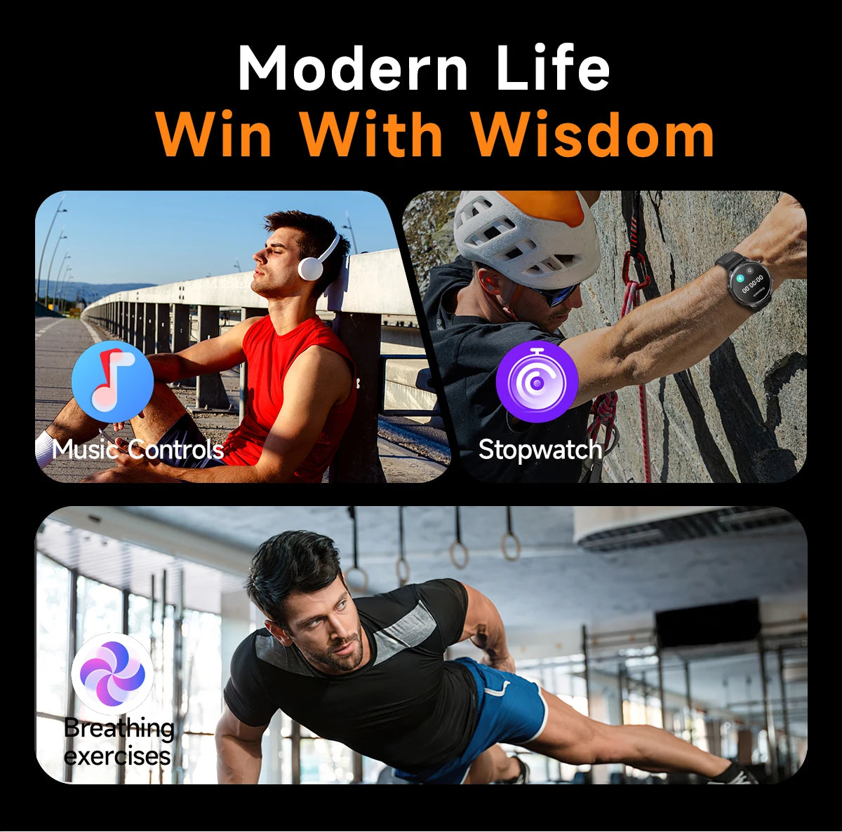 Luxury Military GPS Men Smartwatch Wrist Fitness Clock BT Call 1ATM Waterproof Sports Smart Watches for Android IOS Phones 2026