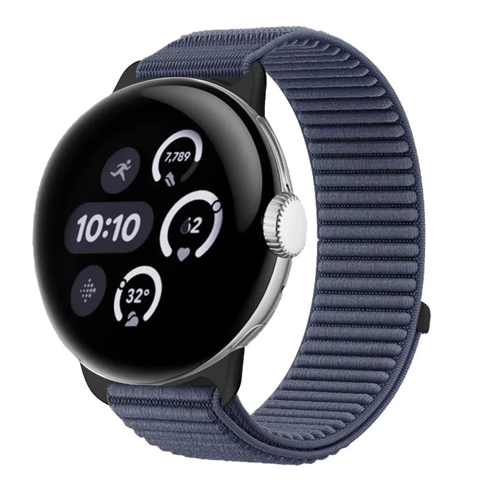 Original Nylon Strap for Google Pixel Watch 4 3 45mm 41mm Weave Wristband Correa for Pixel Watch 4 3 2 1 Breathable Accessories