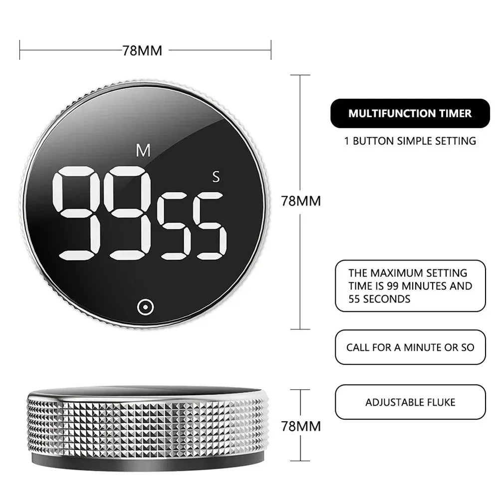 Super Mini LCD Digital Display Kitchen Timer Kitchen Countdown Alarm Magnet Clock Sleep Stopwatch Clock Timer