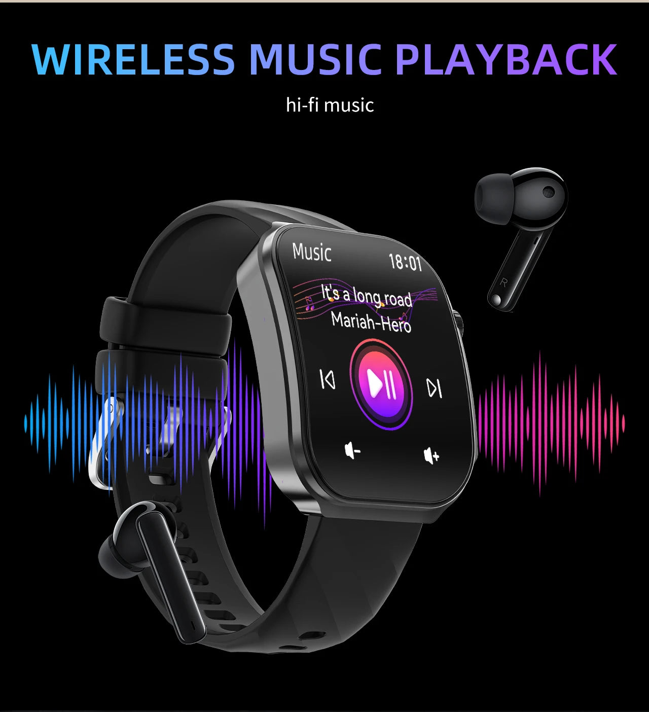 3D Curved Screen Smart Watch 2.2" Large HD Display Bluetooth Call Waterproof Flashlight Outdoor Sport Smartwatch Women 2026 New
