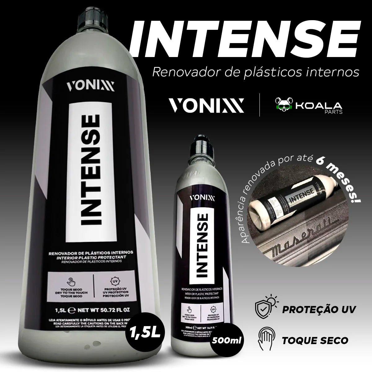 Internal Plastic Renovator Intense 500ml Vonixx