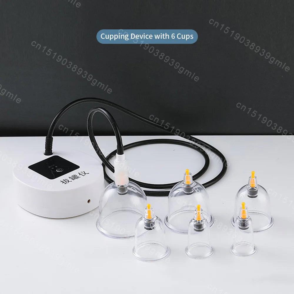 12Pcs Massage Vacuum Cupping Therapy Set Physiotherapy Healthy Self-Help Whole Body Applicable Appliances Massage Tool Tube Jars
