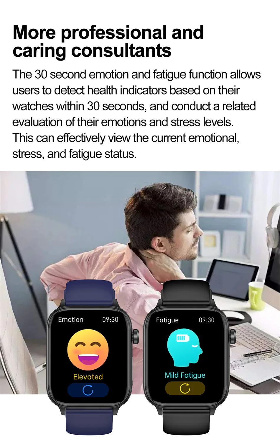 2026 New ECG+PPG Health Smartwatch Men Blood Fat Uric Acid Heart Rate Blood Pressure Bluetooth Call Waterproof Smart Watch Women