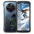 DOOGEE V40 Pro Rugged Phone 6.78" IPS Display  36GB(16+20) 512GB Smartphone 5G 200MP Al Camera 8680mAh Dimensity 7300 Android 14