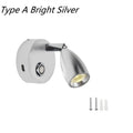 Tokili 12/24V Dimmable LED Spotlight w/ Touch Dimmer & Dual USB Ports, Reading Light for RV, Truck, Marine, Trailer, Off-Road
