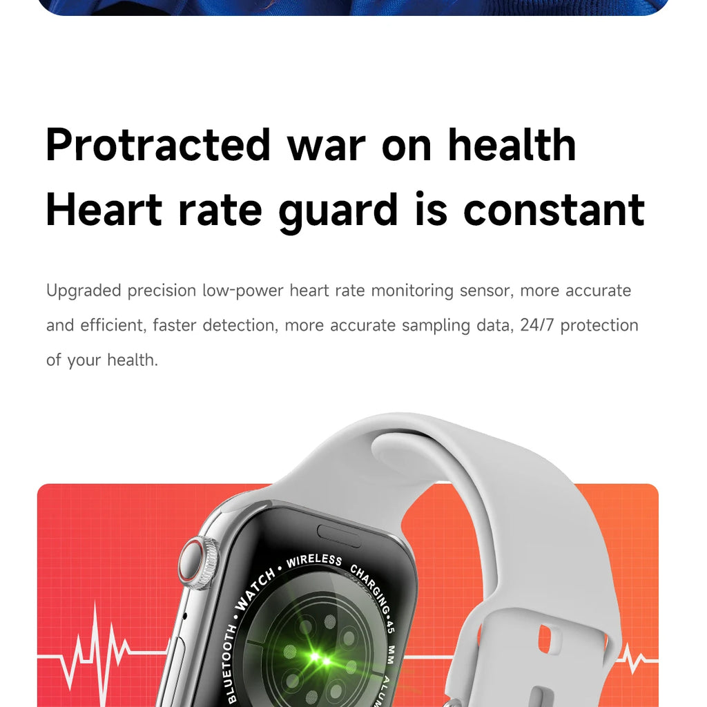 2026 Smart Watch 10 For Android IOS Bluetooth Health monitoring Talk Heart Rate Sleep Record Sports Smart Watch Ladies Men Gift