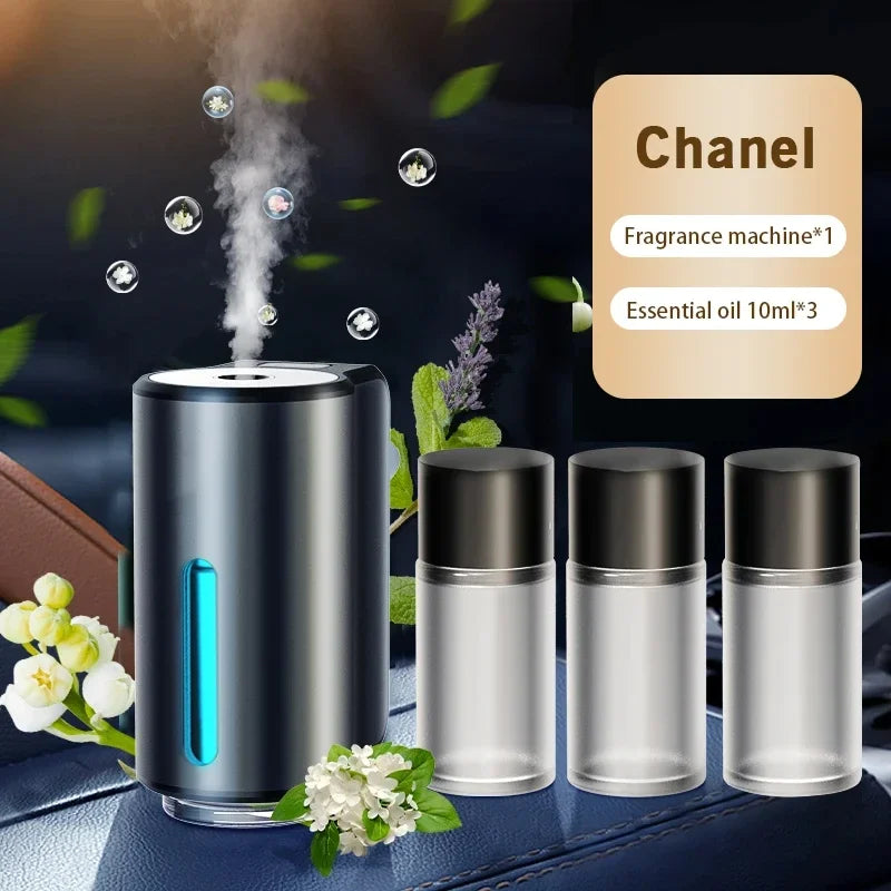 CarAir Diffuser Aroma  Intelligent Perfume Car Air Vent Humidifier Mist Aromatherapy Air Freshener Removing Odors Car Accessorie