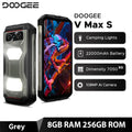 World Premiere DOOGEE V Max S 5G Rugged Phone Dual Camping Lights 22000mAh Battery 24GB(8+16) 256GB 108MP AI Camera Smartphone