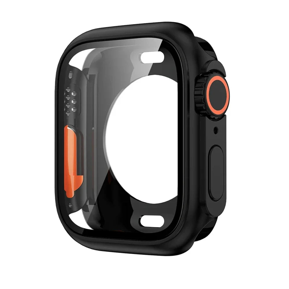 Screen Protector Case for Apple Watch Cover 46mm 42mm 45mm 44mm 41mm 40mm Hard PC Bumper Protector for iwatch 11 10 9 8 7 6 5 SE