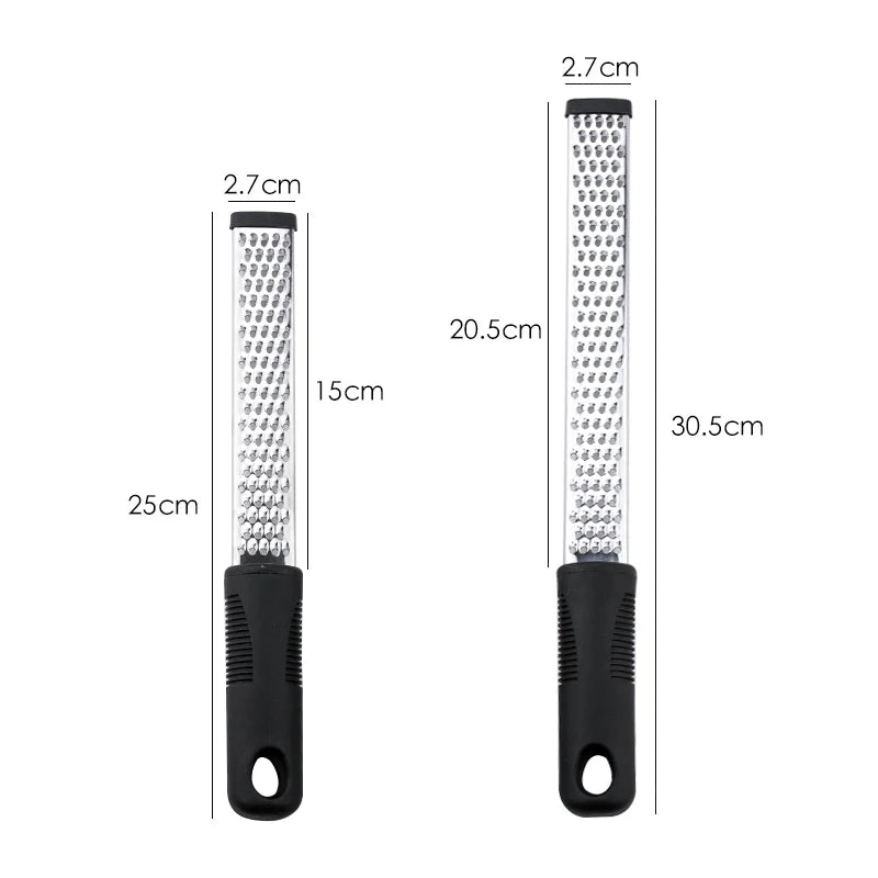 DU High Quality Stainless Steel Peel Lemon Cheese Vegetable Manual Grater Peeler Sharp Blade Choppable Cheese Kitchen Tools